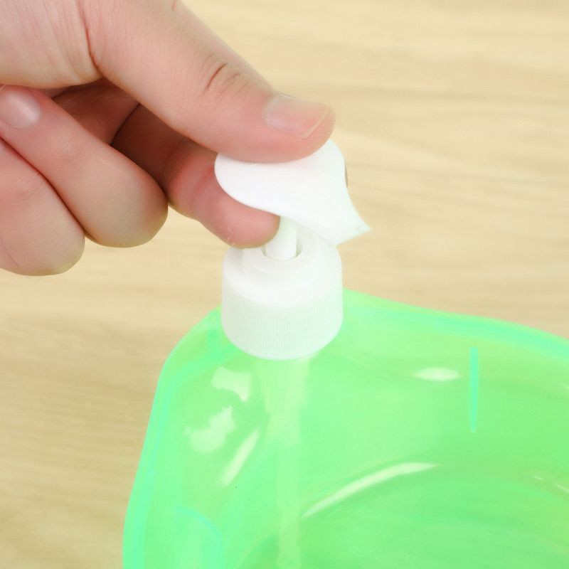 Dispenser Sabun Cuci Piring Bulat + Spons