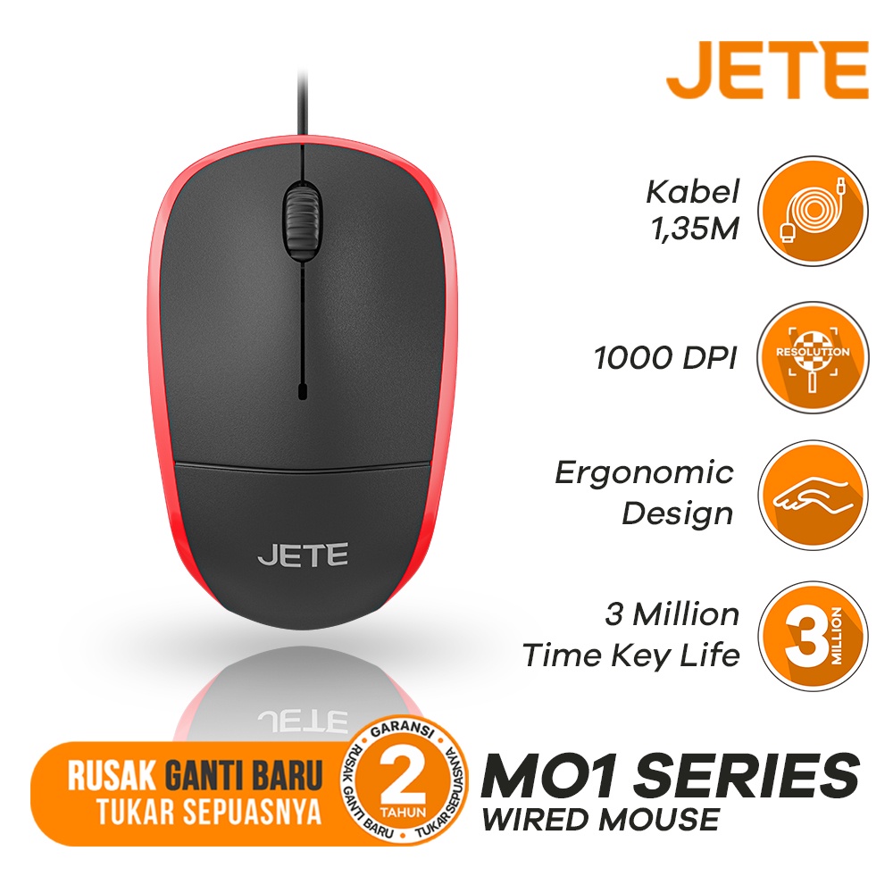 JETE Mouse Kabel MO1 *