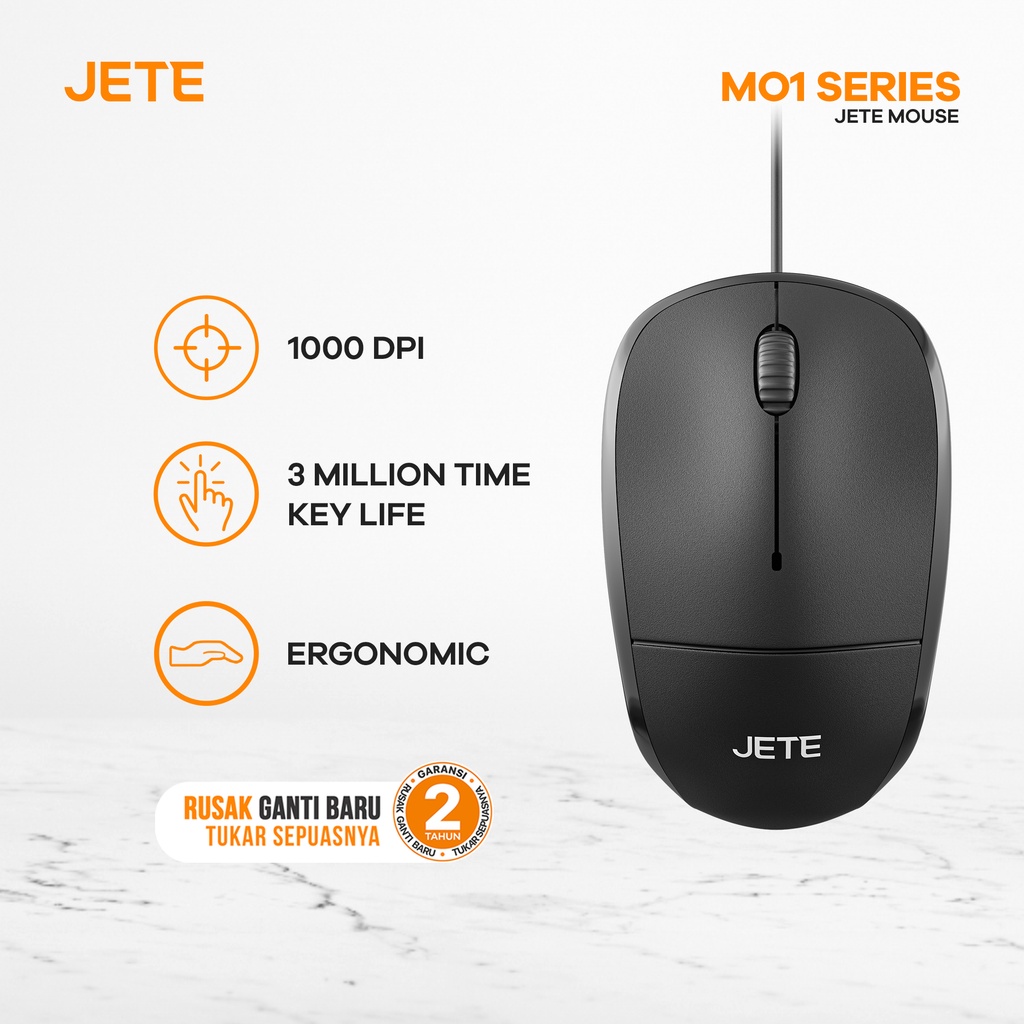 JETE Mouse Kabel MO1 *