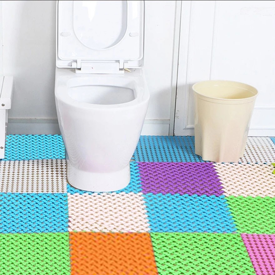 Karpet Kamar Mandi Anti Slip 24x24cm (Keset Anti Licin)