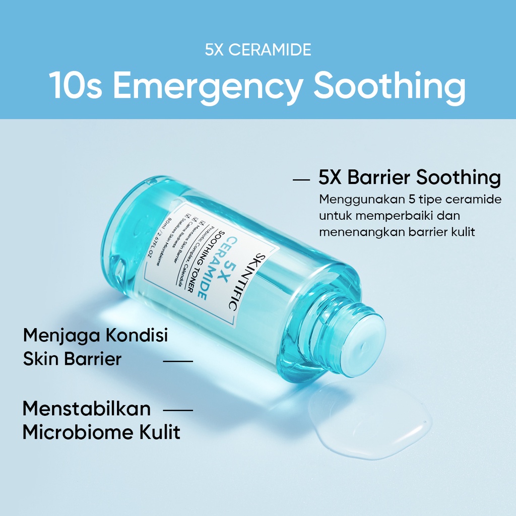 Skintific 5x Ceramide Soothing Toner 80ml