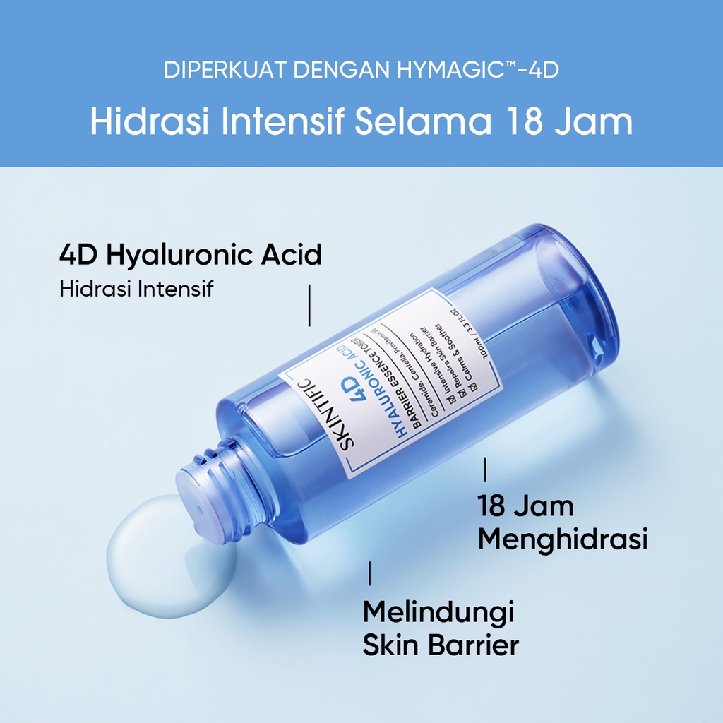 Skintific 4D Hyaluronic Acid Barrier Essence Toner 100ml