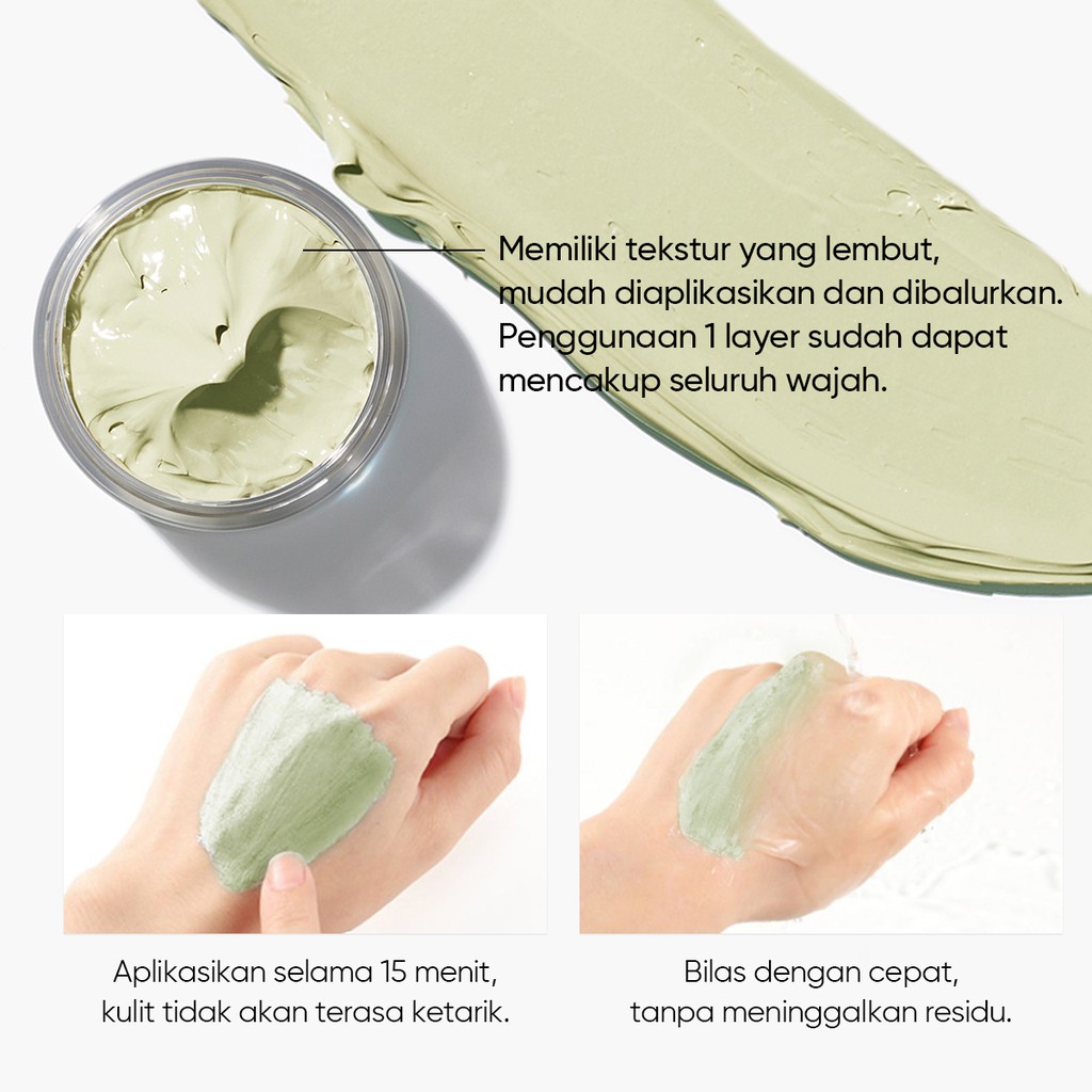 Skintific Mugwort Anti Pores & Acne Clay Mask 55gr *