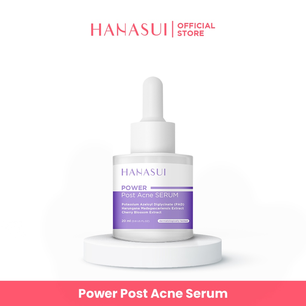 Hanasui Power Post Acne Serum 20ml (Ungu)