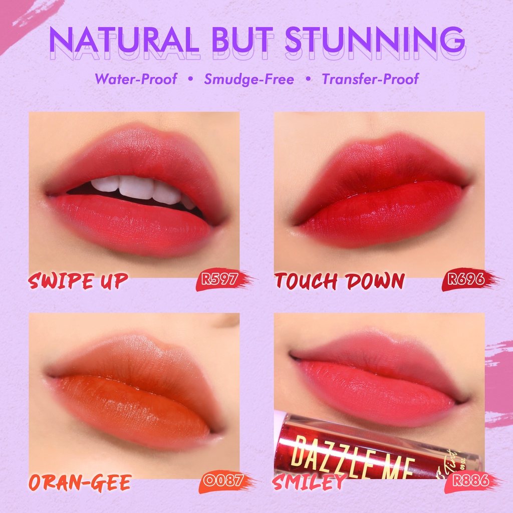 DAZZLE ME Ink-Licious Lip Tint R696 Touch Down *