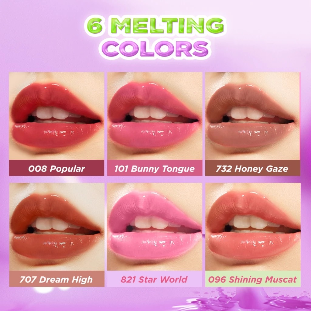 Dazzle Me Color Chrome Melt To Dew Lip Click 2gr - 732 Honey Gaze *