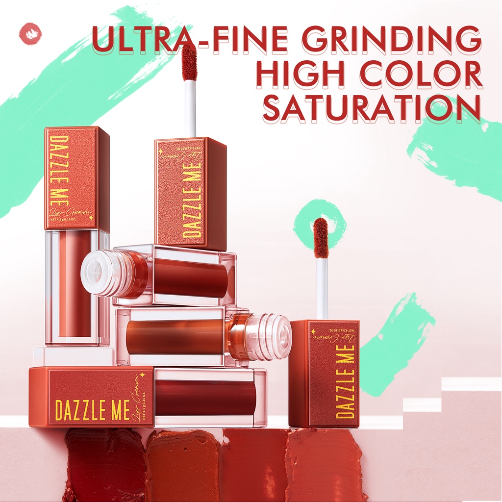 DAZZLE ME Mousse Lip Cream R666 Blazing Hot