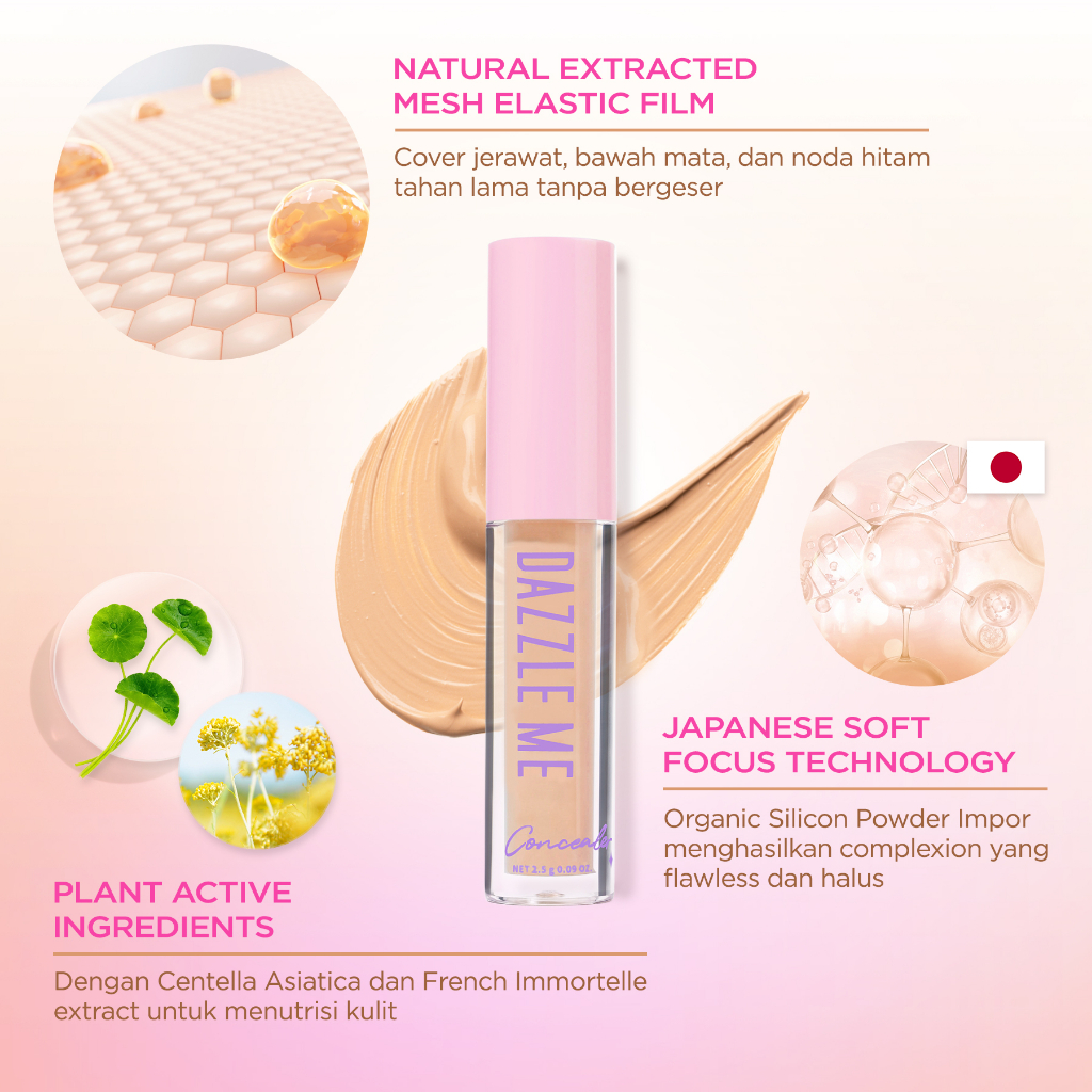 DAZZLE ME Our Secret Cover Concealer 01 Light