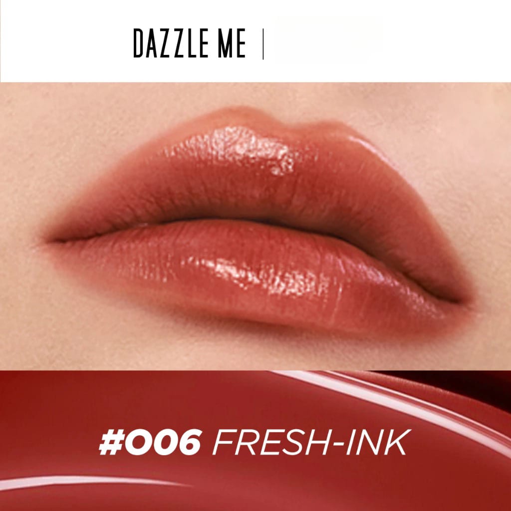 Dazzle Me Ink-Gloss Lip Tint 2.5ml - O06 Fresh-Ink