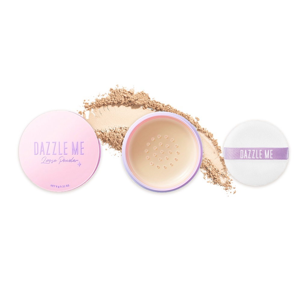 DAZZLE ME Always Setting Loose Powder 01 Luv Creamy