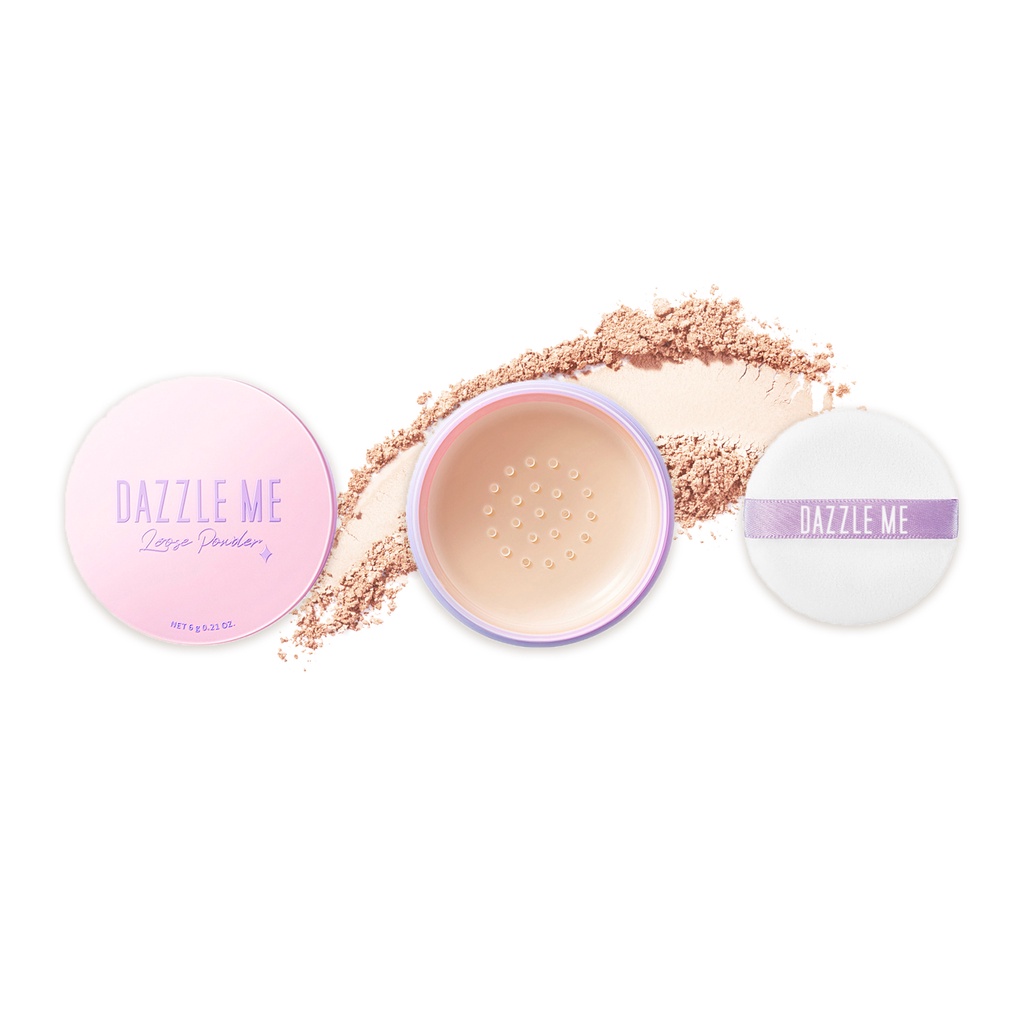DAZZLE ME Always Setting Loose Powder 02 Pop Honey