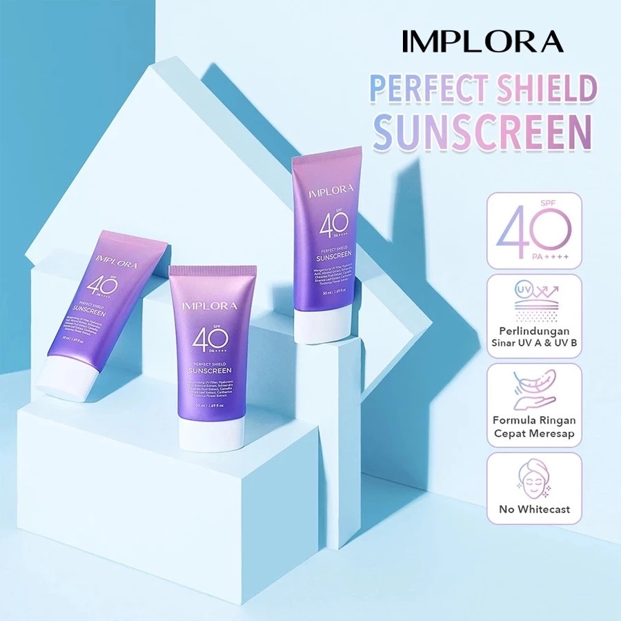 Implora Perfect Shield Sunscreen SPF40 PA++++ 60ml