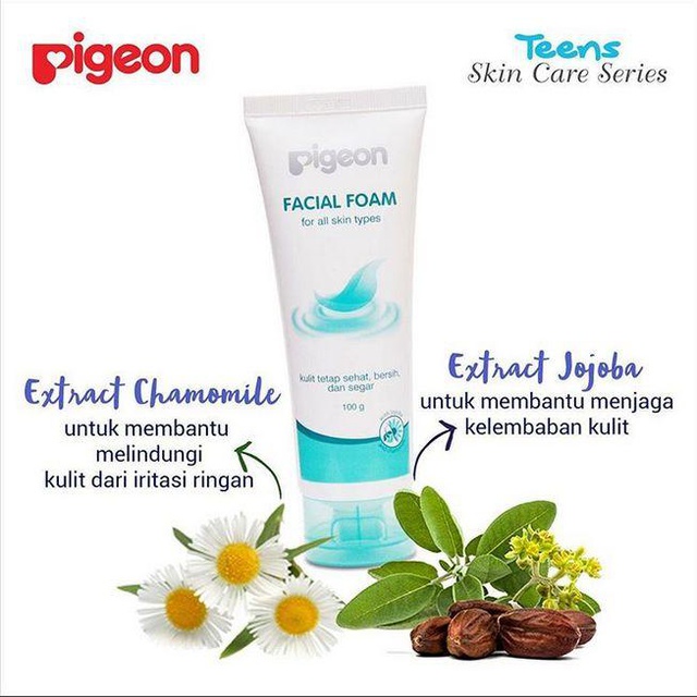 Pigeon Teens Facial Foam 40gr - All Skin Type