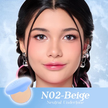 Pigeon Teens Everyday Compact Powder+UV Filter REFILL 9gr - N02 Beige