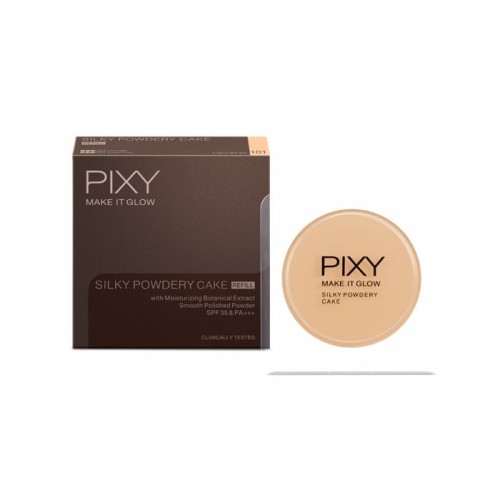 Pixy Make It Glow Silky Powdery Cake REFILL 101 Light Beige