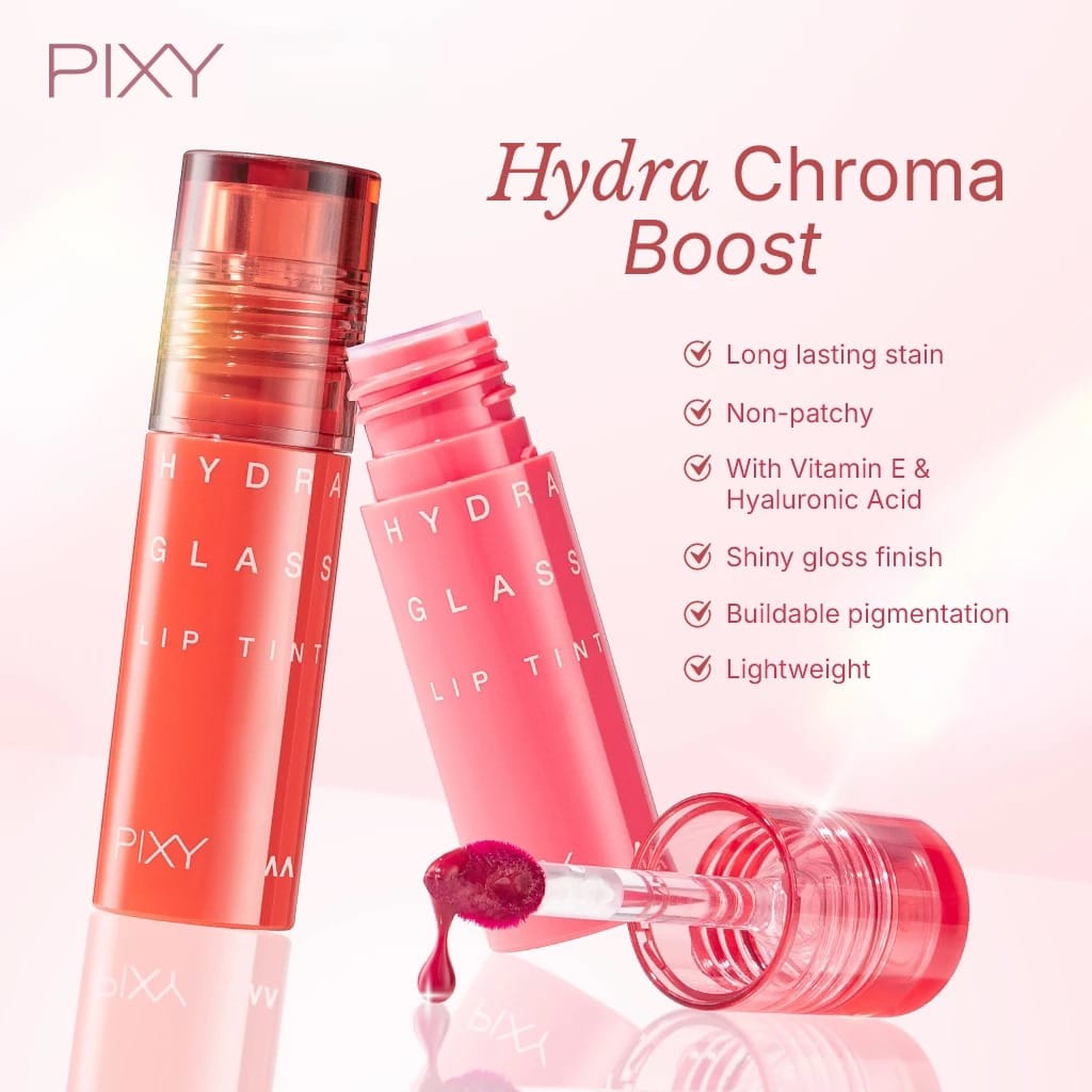 Pixy Hydra Glass Lip Tint 2.5ml - 10 Berry Tea