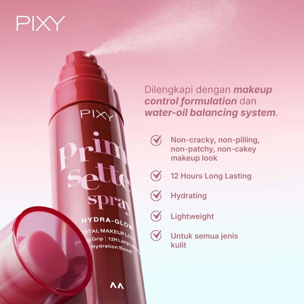 Pixy Prime Setter Spray Hydra Glow 60ml