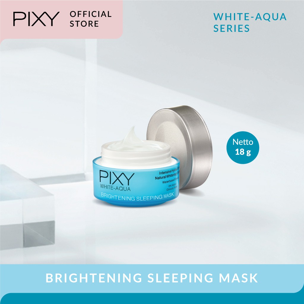 Pixy White Aqua Brightening Sleeping Mask Night Cream 18gr