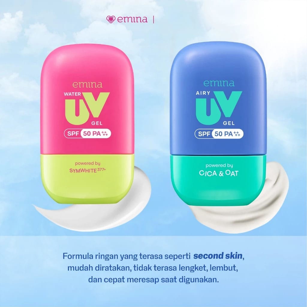 Emina Airy UV Gel Sunscreen SPF50 PA++++ 25ml