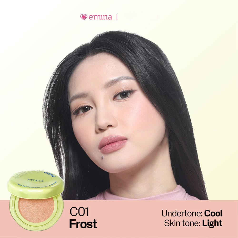 Emina Matte Core Cushion SPF48 PA++++ 13gr - C01 Frost