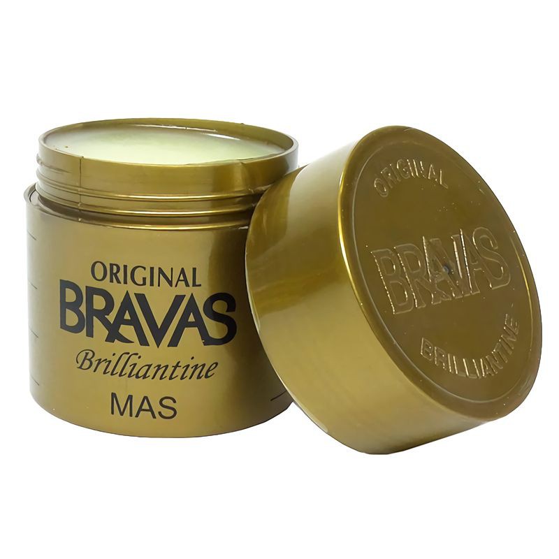 Bravas Pomade Brilliantine Minyak Rambut 80gr - Mas