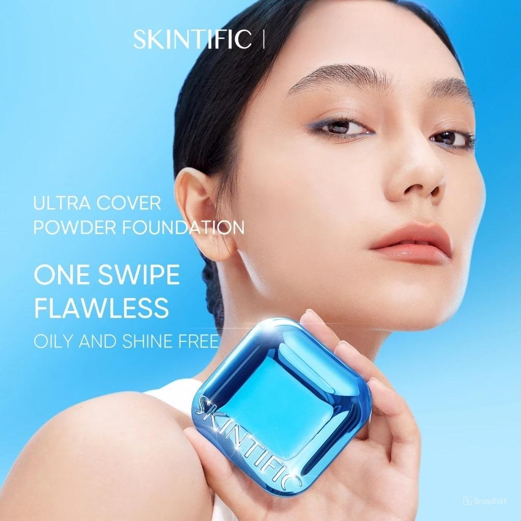Skintific Ultra Cover Powder Foundation 9gr - 03 Petal
