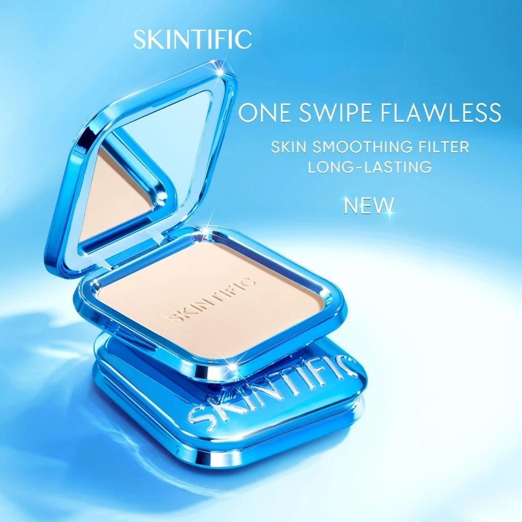 Skintific Ultra Cover Powder Foundation 9gr - 03A Almond