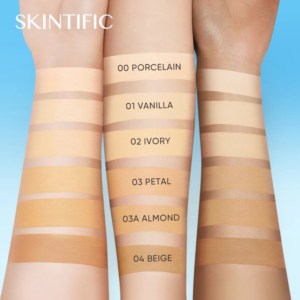 Skintific Ultra Cover Powder Foundation 9gr - 03A Almond