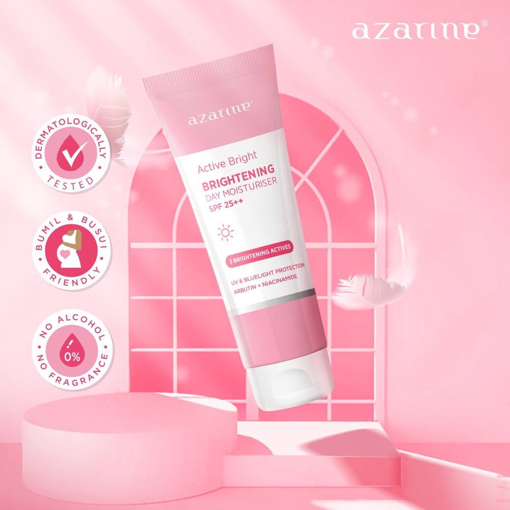 Azarine Active Bright Brightening Day Moisturiser SPF25++ 20gr