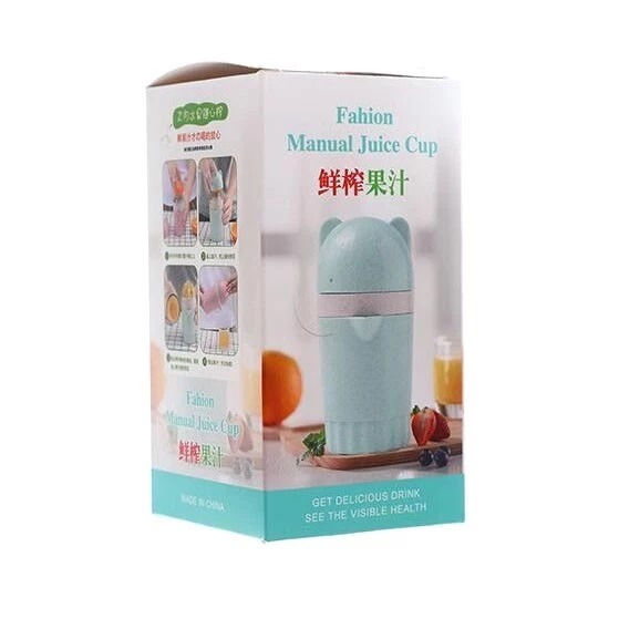 Botol Pemeras Jeruk Portable Serbaguna (Manual Juicer Cup) - Grey