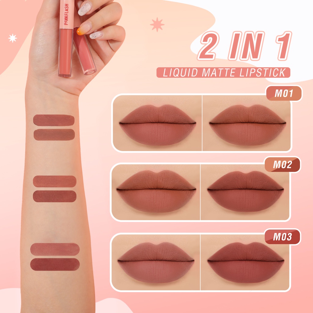 Pinkflash Duo Lipgloss PF-L13 - M02