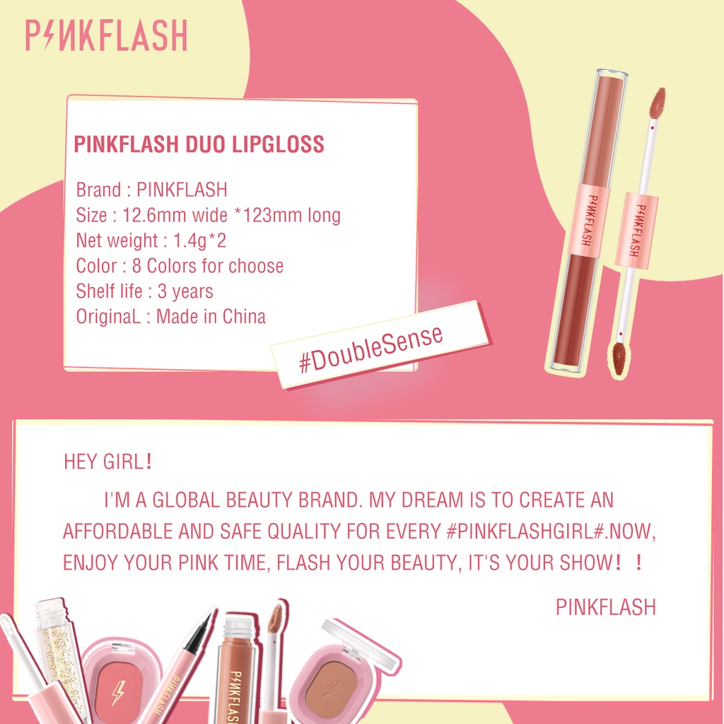 Pinkflash Duo Lipgloss PF-L13 - V05