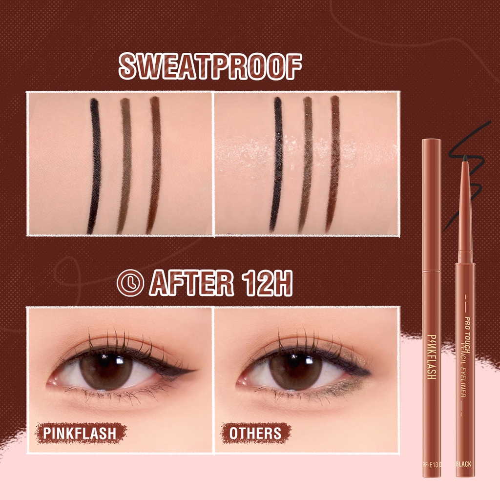 Pinkflash Pro Touch Pencil Eyeliner PF-E13 - #01 Black