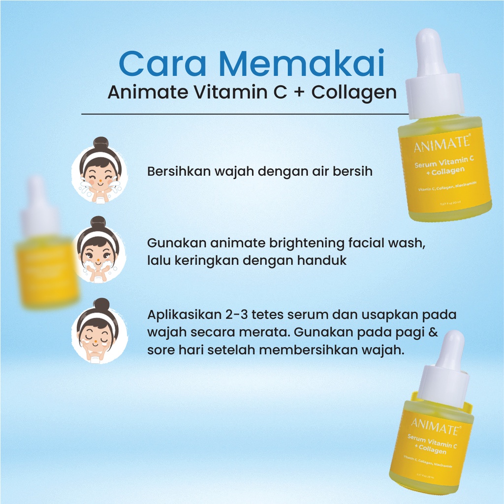 Animate Vitamin C + Collagen Serum 20 ml