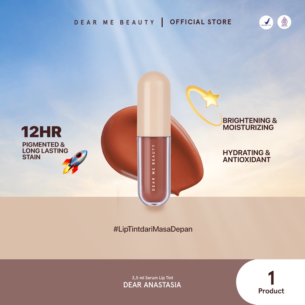 Dear Me Beauty Serum Lip Tint 3,5ml - Dear Anastasia