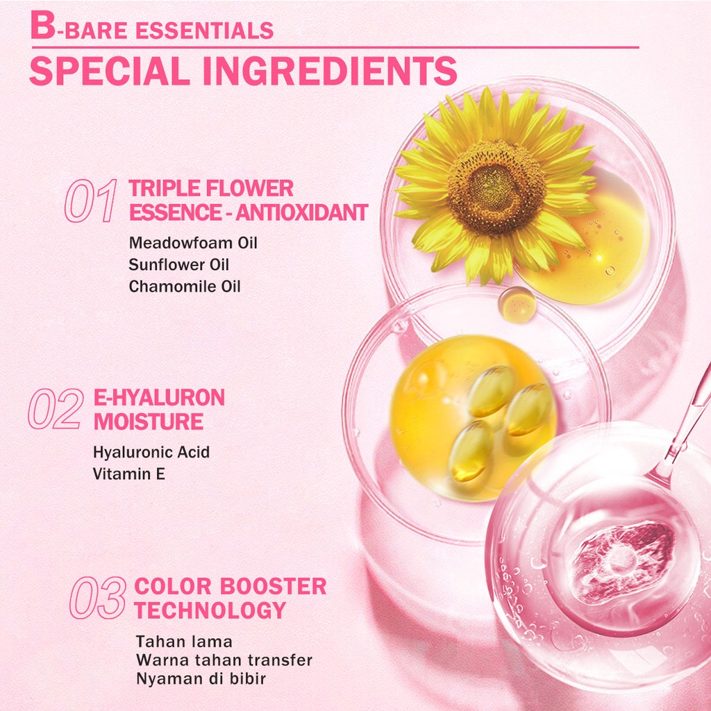 BNB Barenbliss Full Bloom Transferproof Matte Tint - 04 Sunny Rose