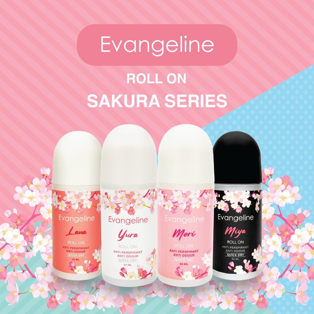 Evangeline Sakura Roll On 50ml - Lana