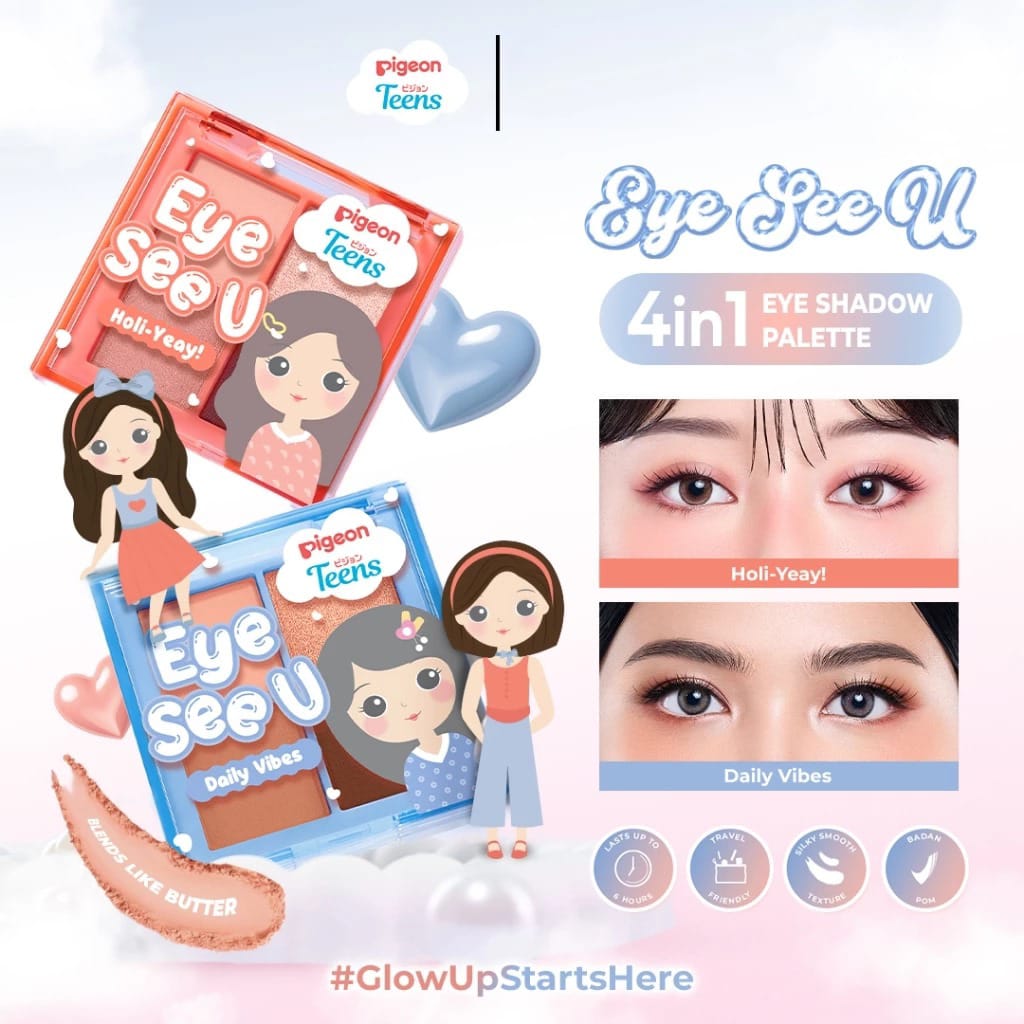 Pigeon Teens Eye See You Eyeshadow 2.5gr - Holi-Yeay!