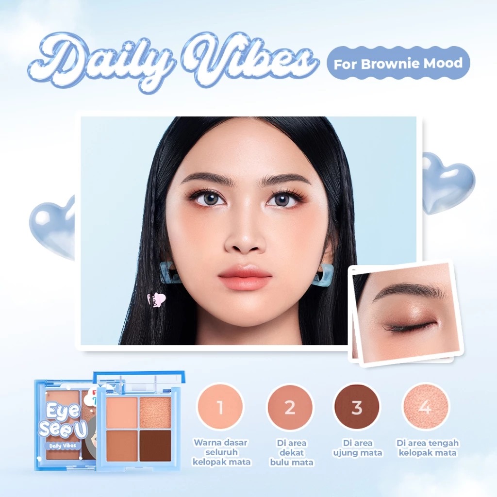 Pigeon Teens Eye See U Eyeshadow 2.5gr - Daily Vibes