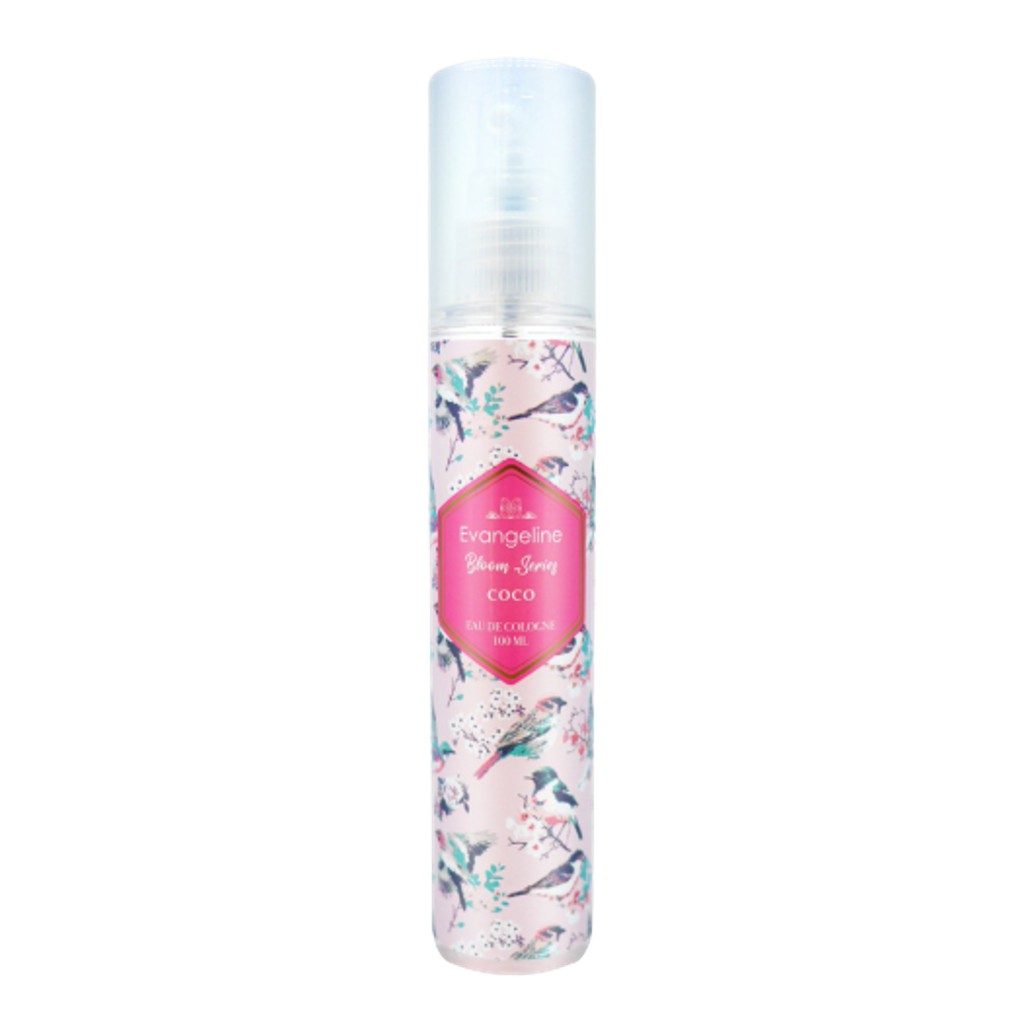 Evangeline Eau De Cologne Bloom Series 100ml - Coco