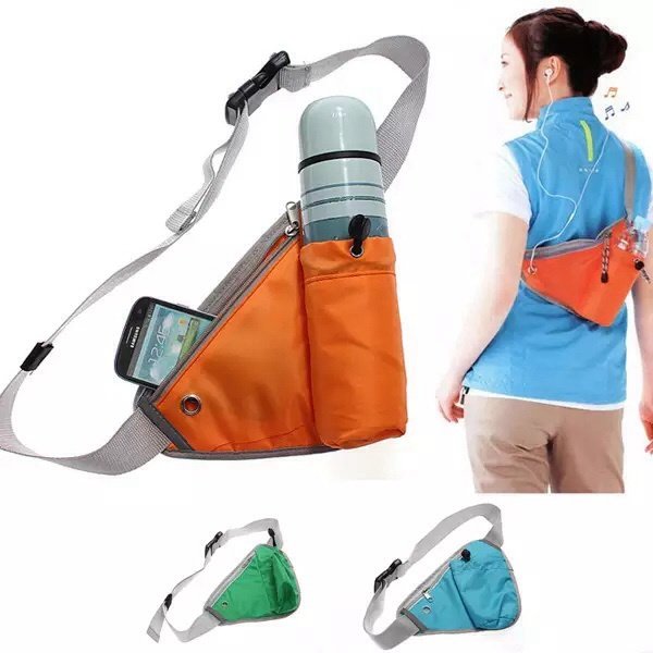 Mini Sling Bag Segitiga / Tas Selempang Kecil