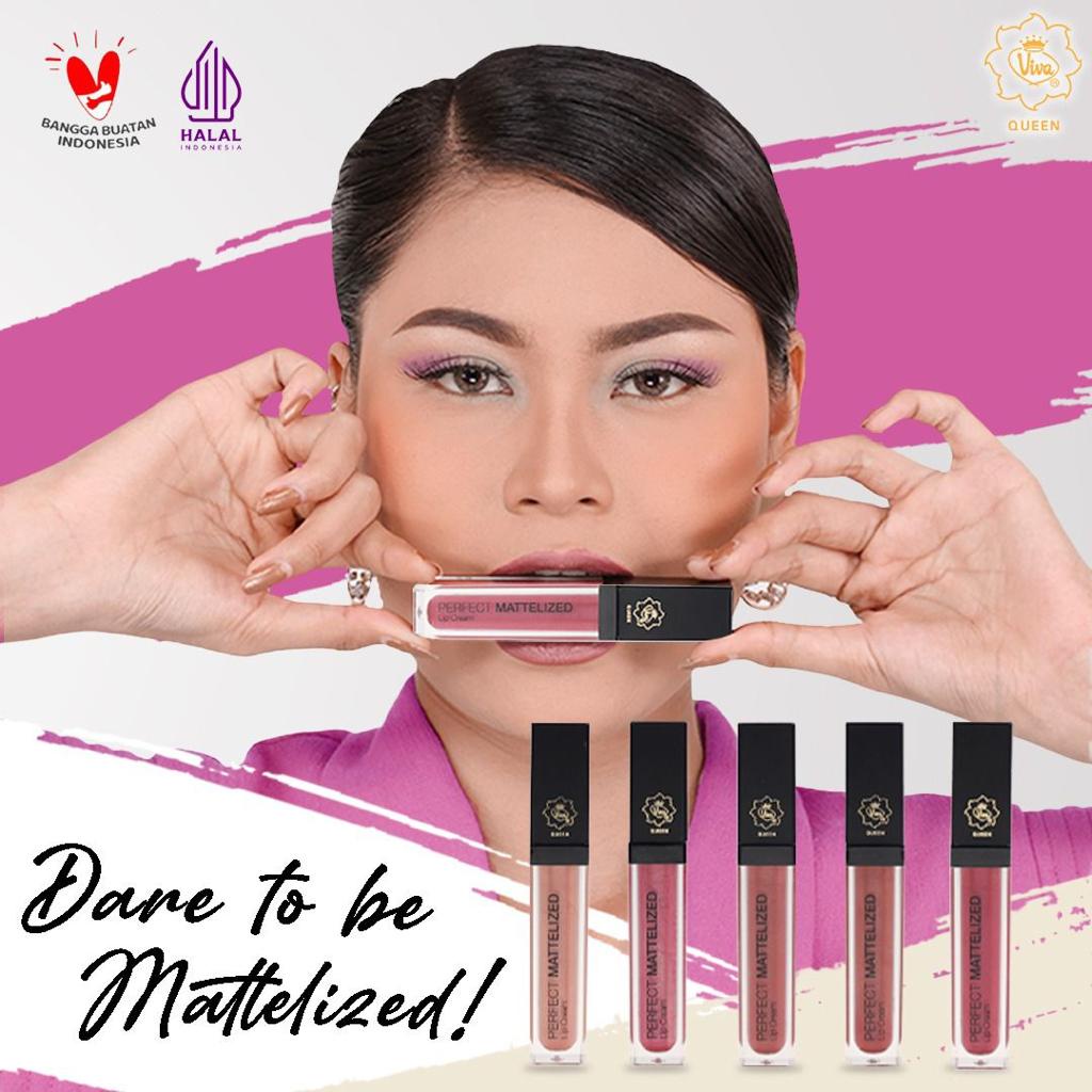 Viva Queen Perfect Mattelized Lip Cream 7g - 752 Frozen Princess