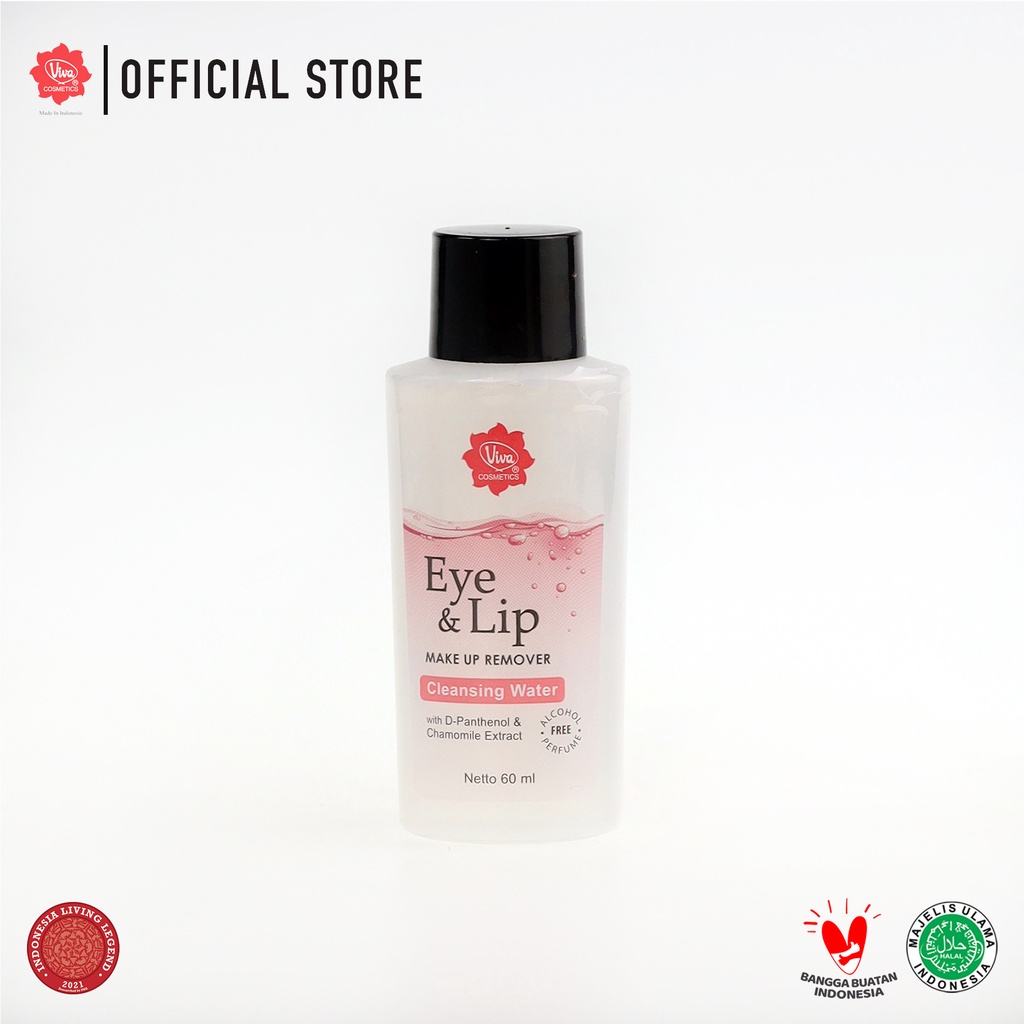Viva Eye & Lip Make Up Remover 60ml