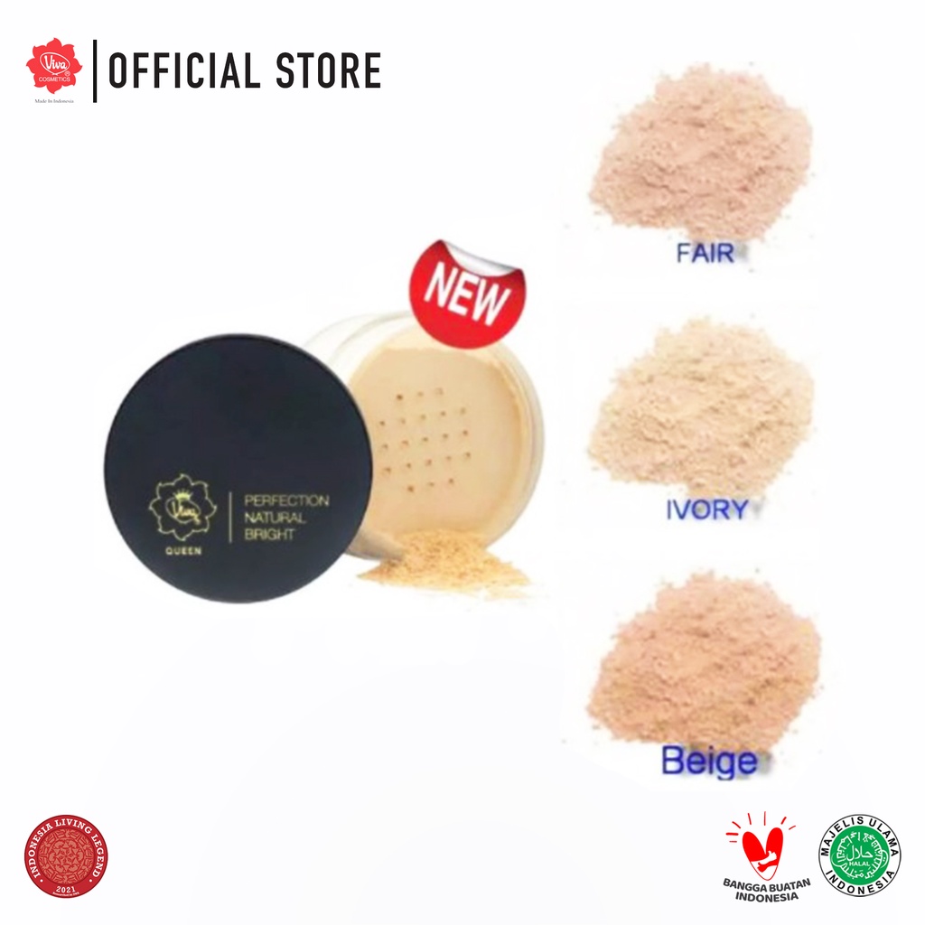 Viva Queen Perfection Natural Bright Loose Powder 35gr - Beige