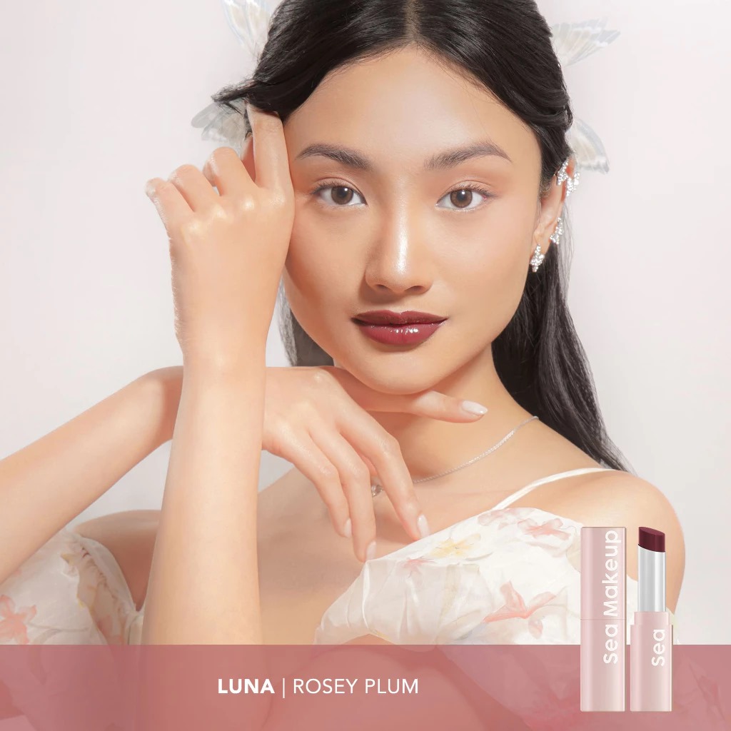 Sea Makeup Gleam Luster Tinted Lip Balm 4.5gr - Luna