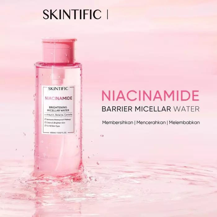 Skintific Niacinamide Brightening Micellar Water 400ml