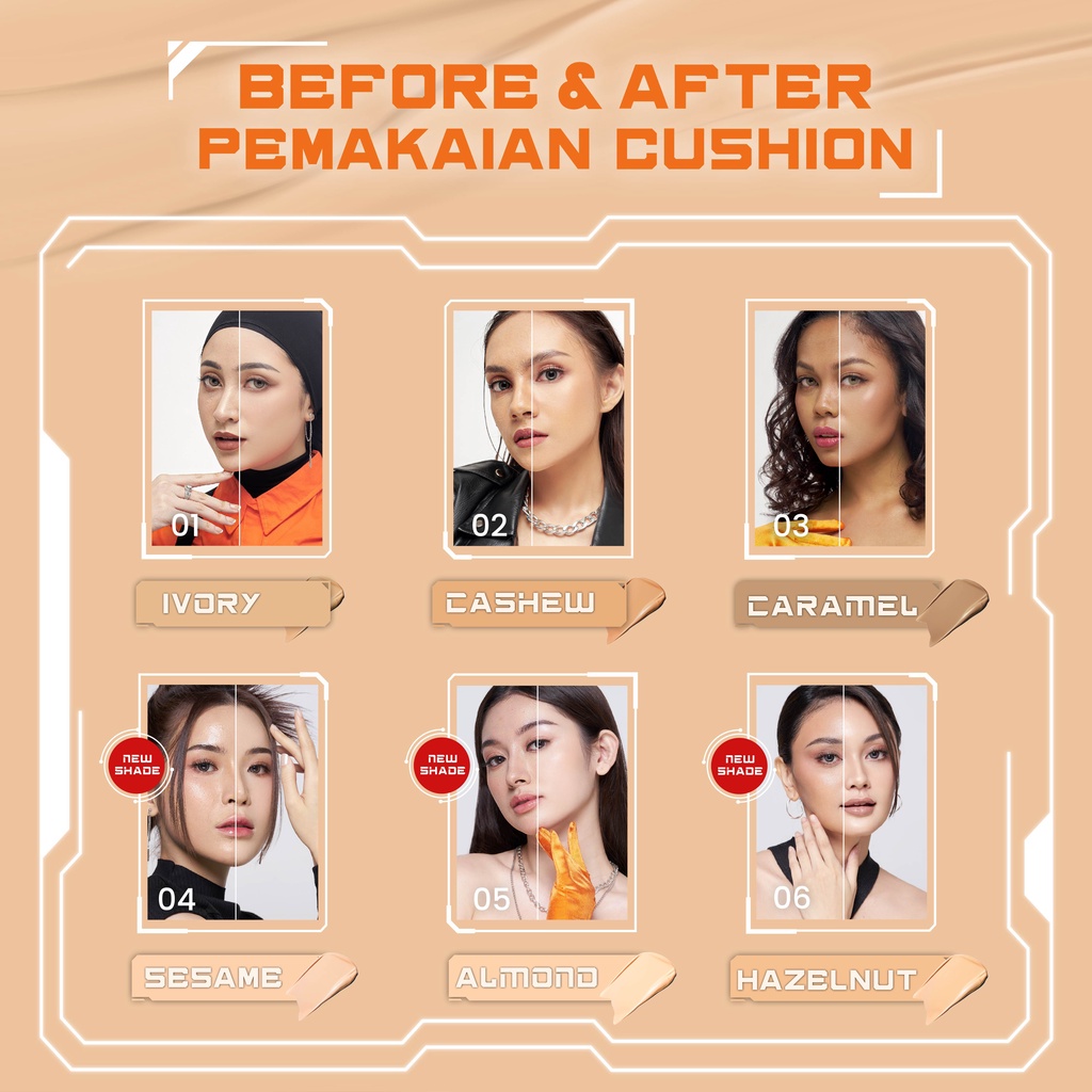 Salsa Cover Me BB Cushion - Sesame