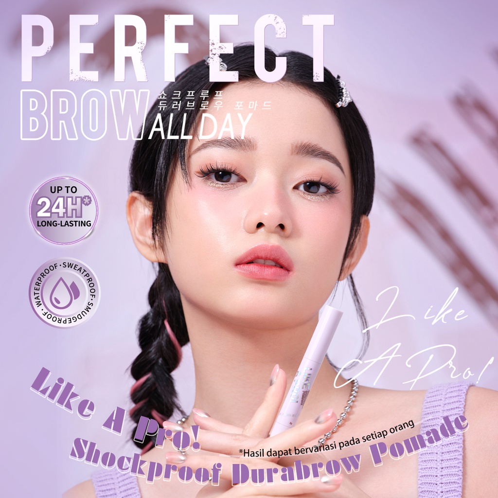 BNB Barenbliss Like a Pro Shockproof Durabrow Pomade - 02 Dark Brown *