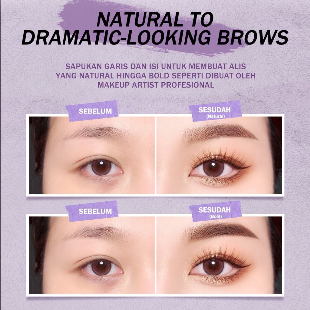 BNB Barenbliss Like a Pro Shockproof Durabrow Pomade - 02 Dark Brown *