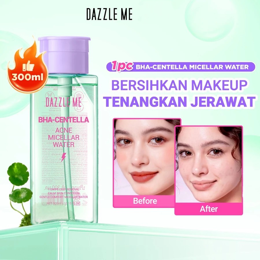 Dazzle Me Micellar Water 300ml - Acne (BHA-Centella)